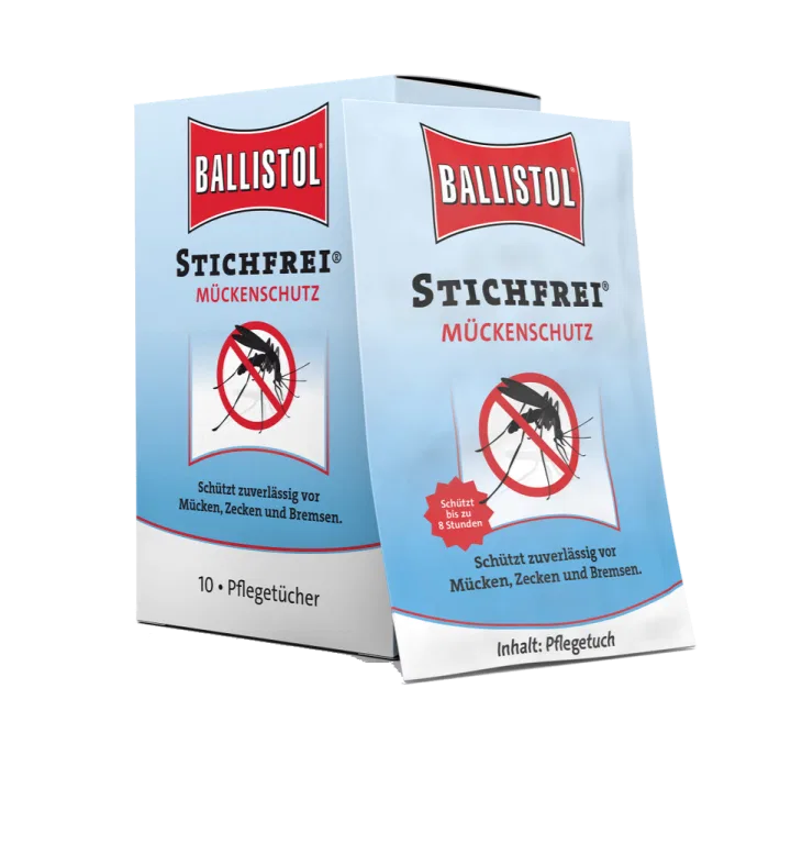 Ballistol Stikk-fri våtserviett (10-pakn.)