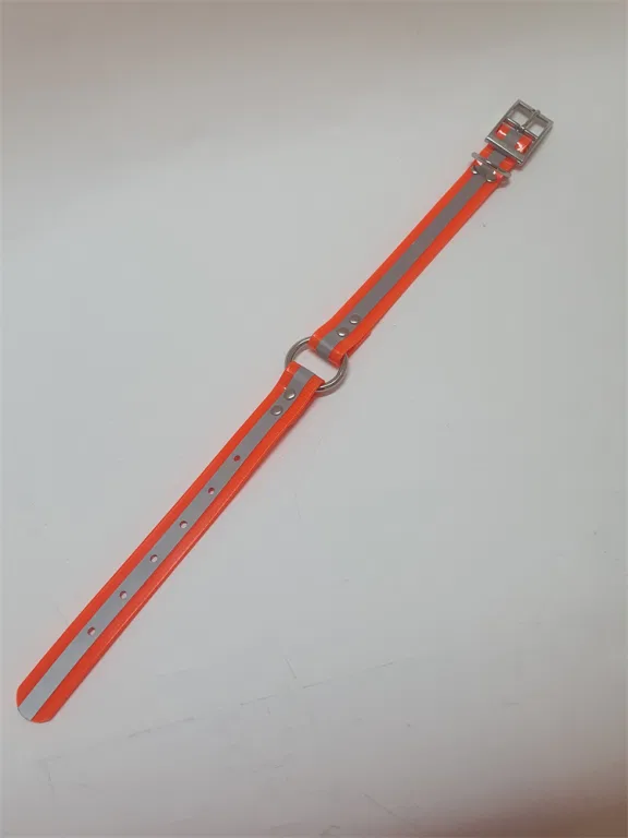 BarQ sporhalsband 25*2,5*500 mm orange