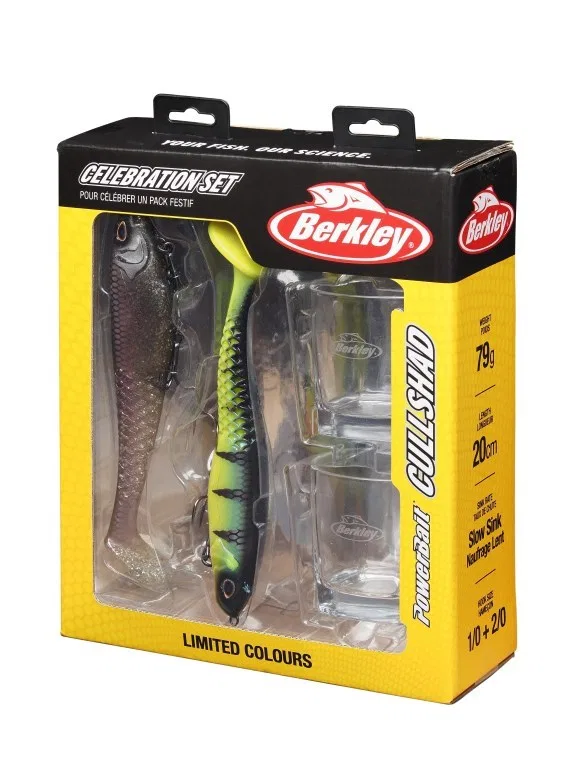 Berkley Swigs For Bigs Gift Pack 2x Cullshad 20