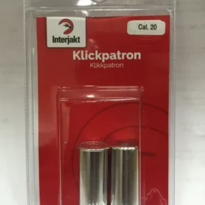 Klikkpatron kal.20 2-pack