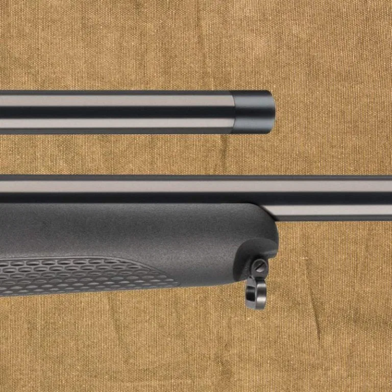 Mauser 25 Extreme 51cm- Black Anthracite Stock with Patterned Grip, 17mm Contour, 51cm, M15x1 – bilde 4