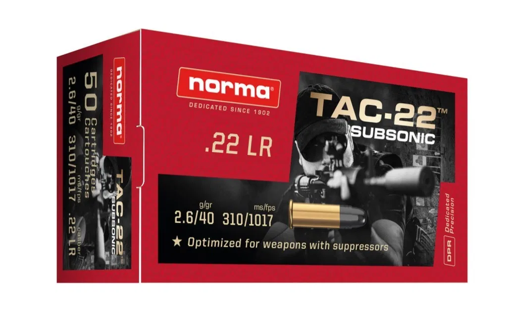 Norma Tac-22 .22LR Subsonic (50pk)