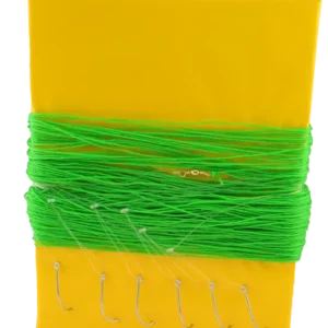 Osean Sniksnøre - 100m 6 stk kroker 4/0, 2mm polyetylen