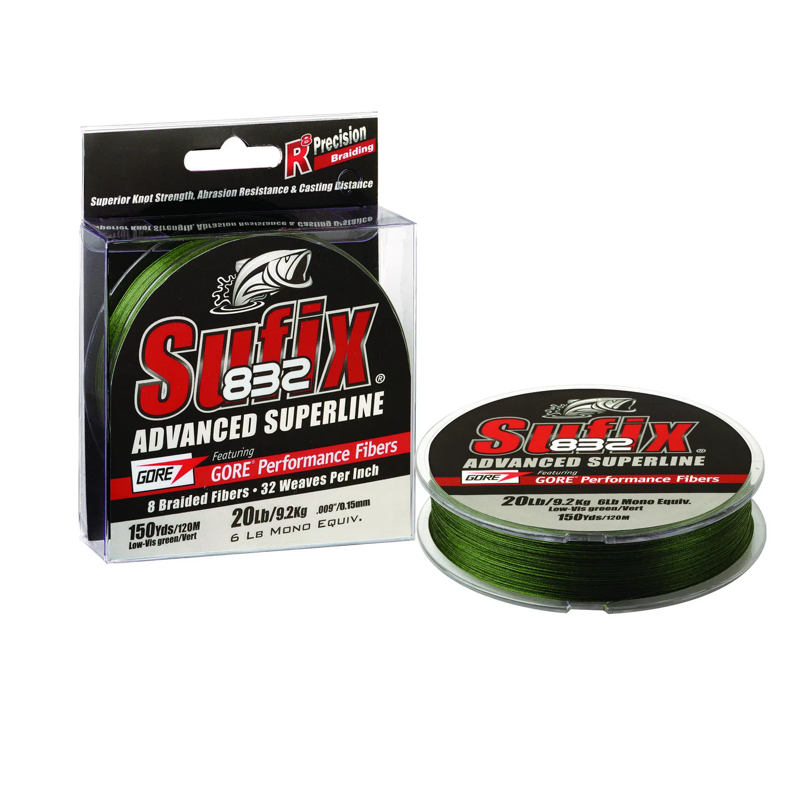 Sufix 832 Lo-vis Green – bilde 2