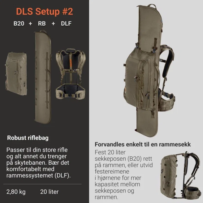 Vorn RB – Riflebag 130cm – bilde 5